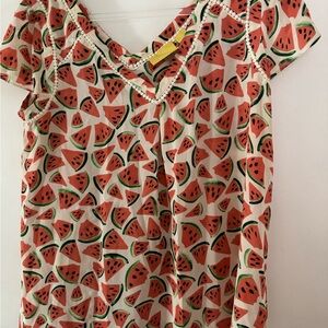 Maeve Watermelon Top